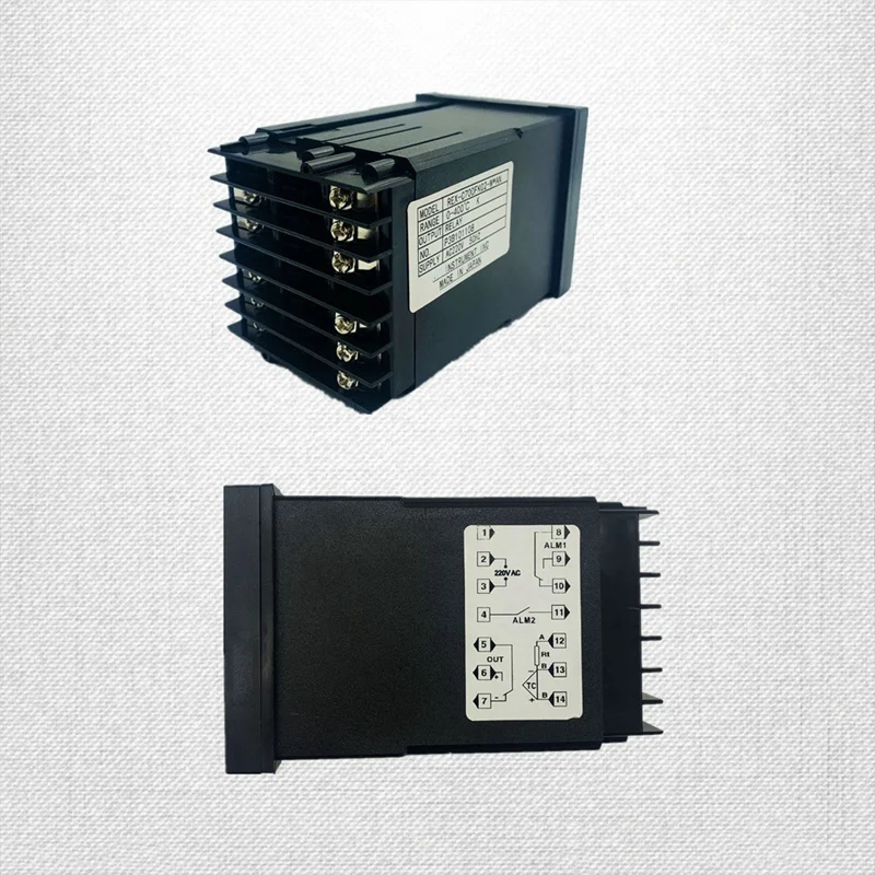 Controlador de temperatura inteligente digital PID, RKC, termostato plástico, industrial