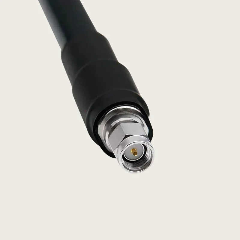 1PCS LMR400 SMA Male to SMA Male Plug Connector 50 ohm Crimp for LMR-400 Cable Pigtail Antenna Radio