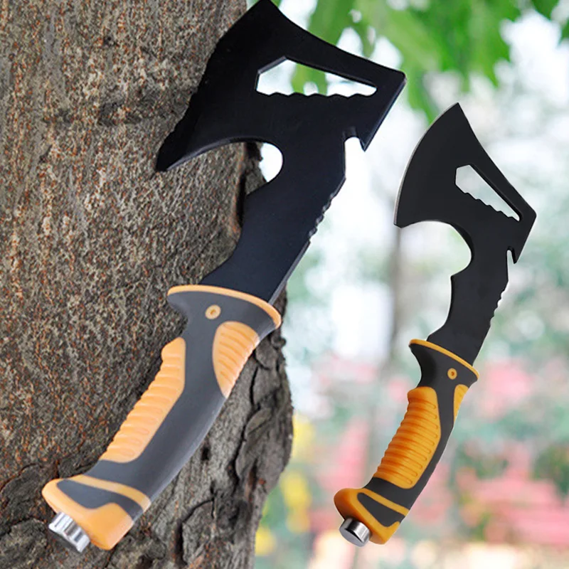 

Портативный EDC многофункциональный мини-сокира из нержавеющей стали для кемпинга, измельчения древесины, выживания, тактический инструмент для топора