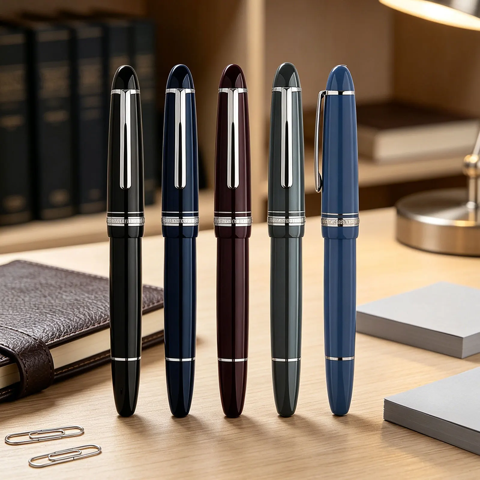 Professional Calligraphy Fountain Pen Majohn P136 P138 P139 with Soft Elastic Nib for ES ER Art Script Writing Practice gift pen