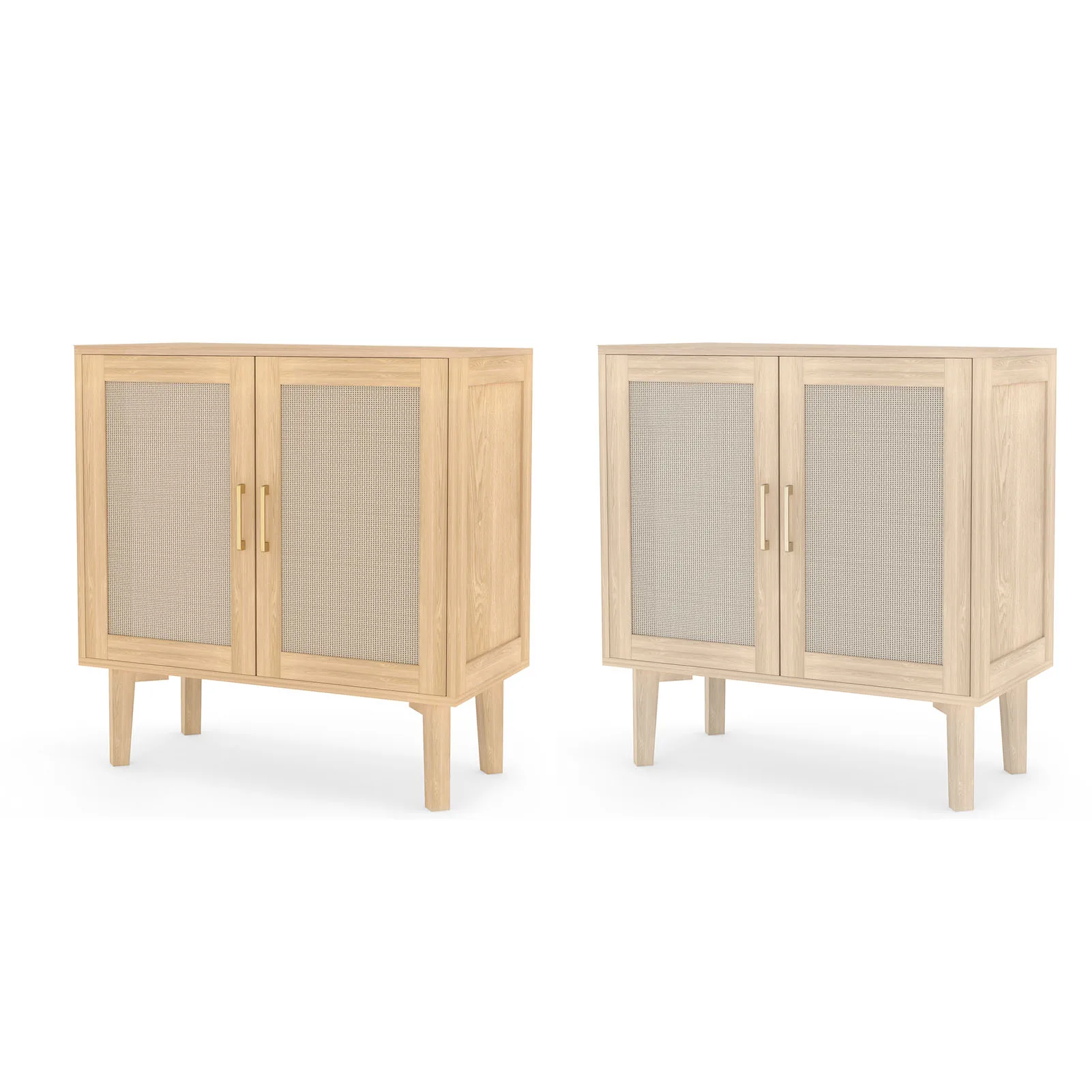 

Шкаф с акцентом в виде шведского стола и декоративными дверцами из ротанга, ножки из массива дерева, многофункциональный сервант для хранения, шкаф для столовой, кухни