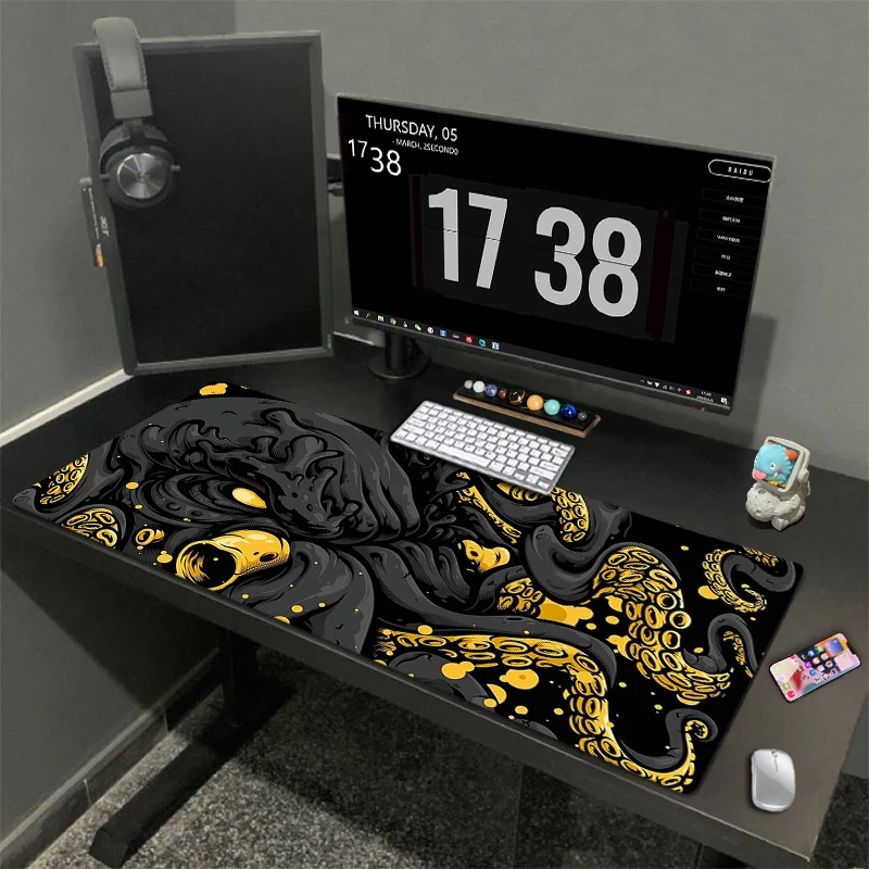 Imagem -02 - Viper Mouse Pad para Computador e Teclado Portátil Tamanho Grande Xxl 800x300 900x400 1000x500 mm Decoração para Gamer