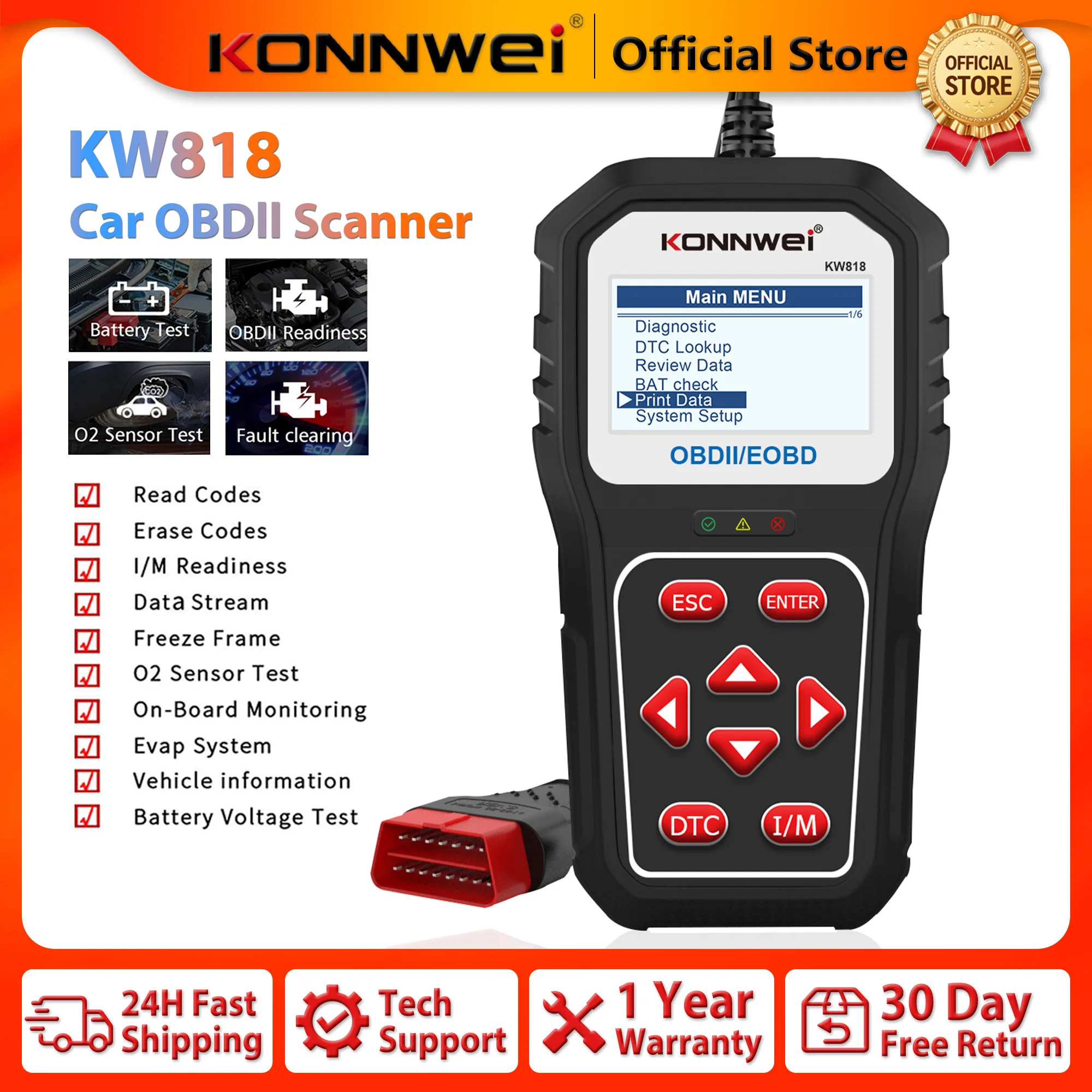 2026-konnwei-kw818-escaner-obd2-de-alta-gama-para-automoviles-lector-y-borrador-de-codigos-de-falla-diagnostico-de-luz-de-falla-del-motor-herramienta-de-prueba-de-voltaje-de-bateria-obdii
