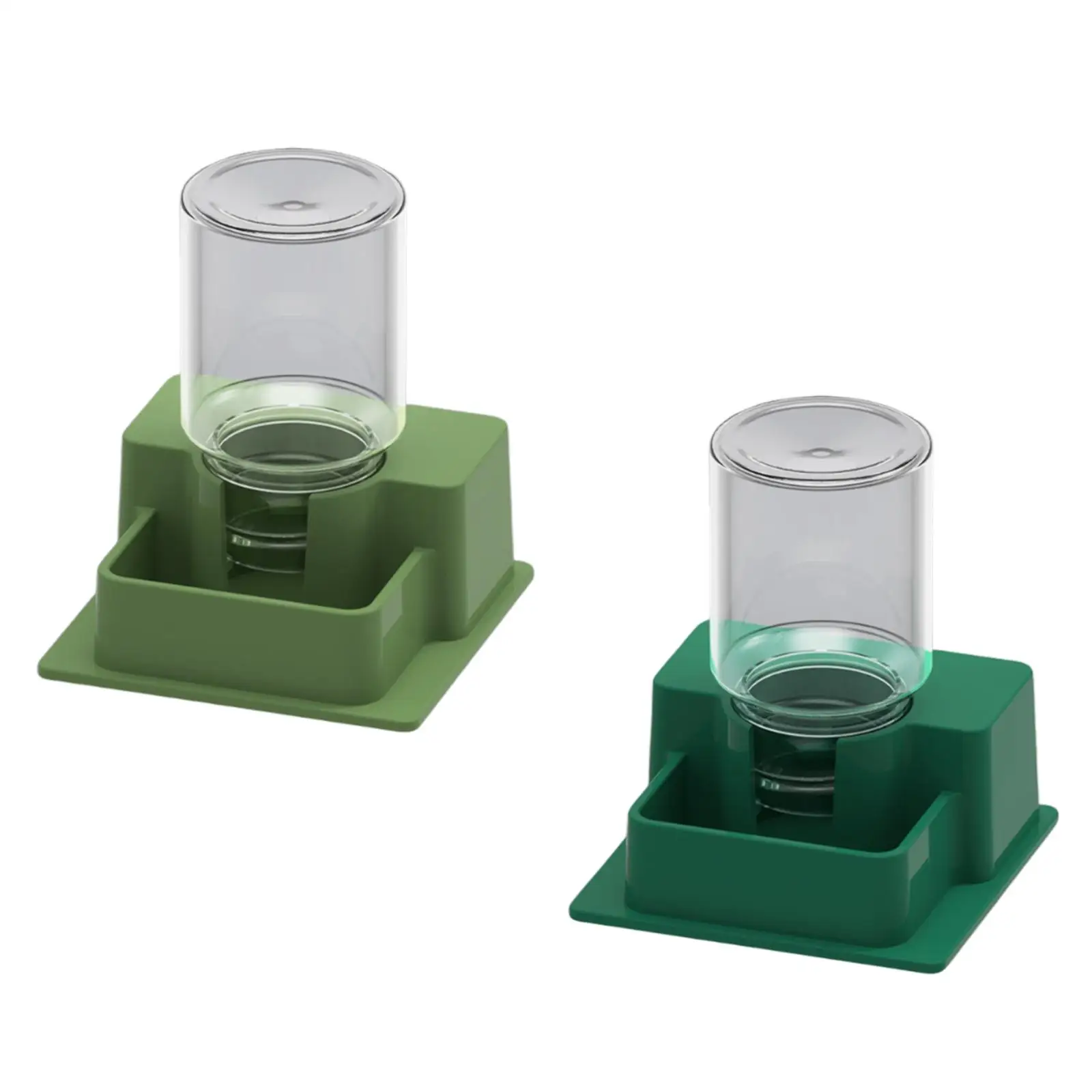 Automatic Reptile Water Dispenser 30ml Capacity Terrarium Cage Accessories Tortoise Waterer for Snake Bearded Dragons Frogs