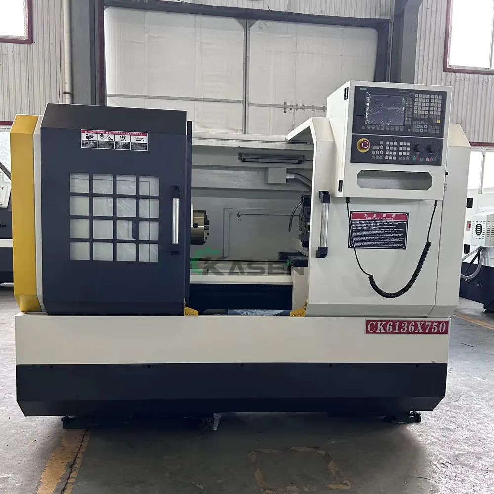 Tornio CNC Ck6136 completamente automatico piccolo ad alta precisione in vendita