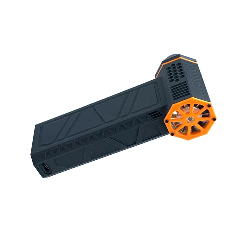 Ventola a getto con motore brushless portatile 130000   Strumento per la pulizia dell'auto con tastiera ad aria compressa Mini Turbo Violent Blower RPM