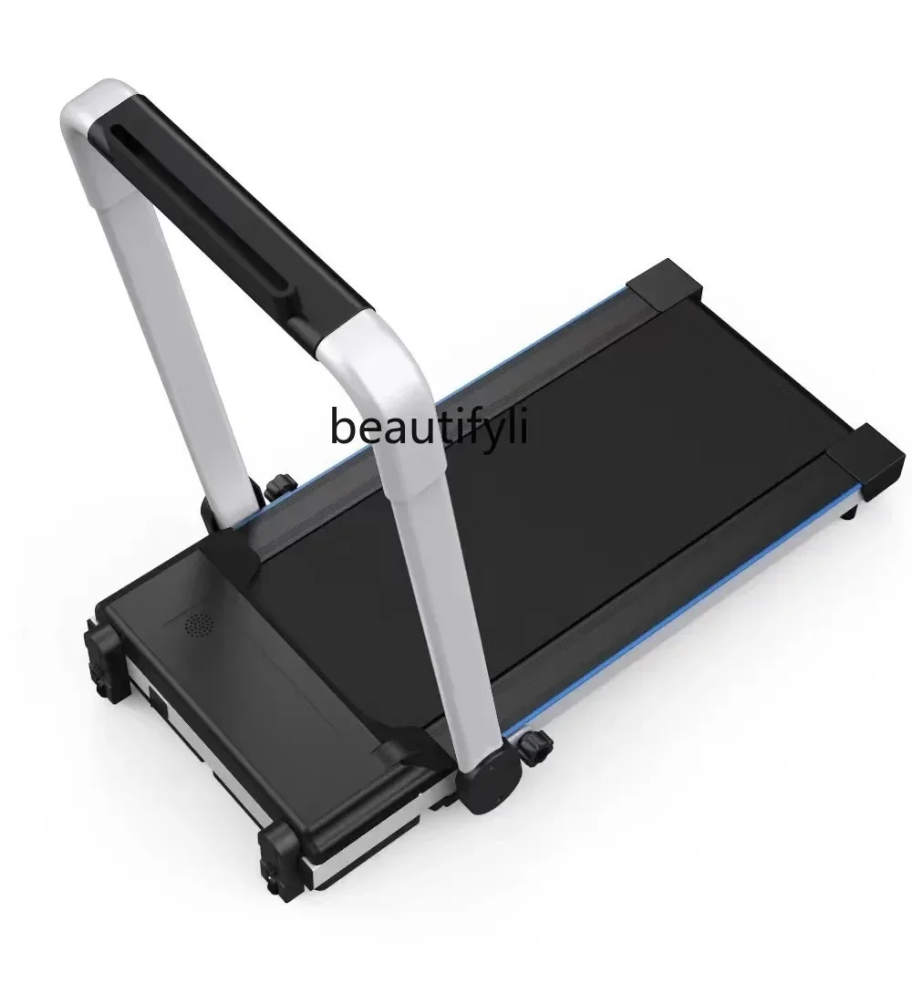 

Jjs Treadmill household small treadmill ultra-quiet large screen foldable electric