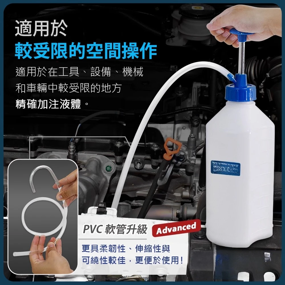 Taiwan direct supply 1L manual simple refueling pump (PVC HOSE 85%)