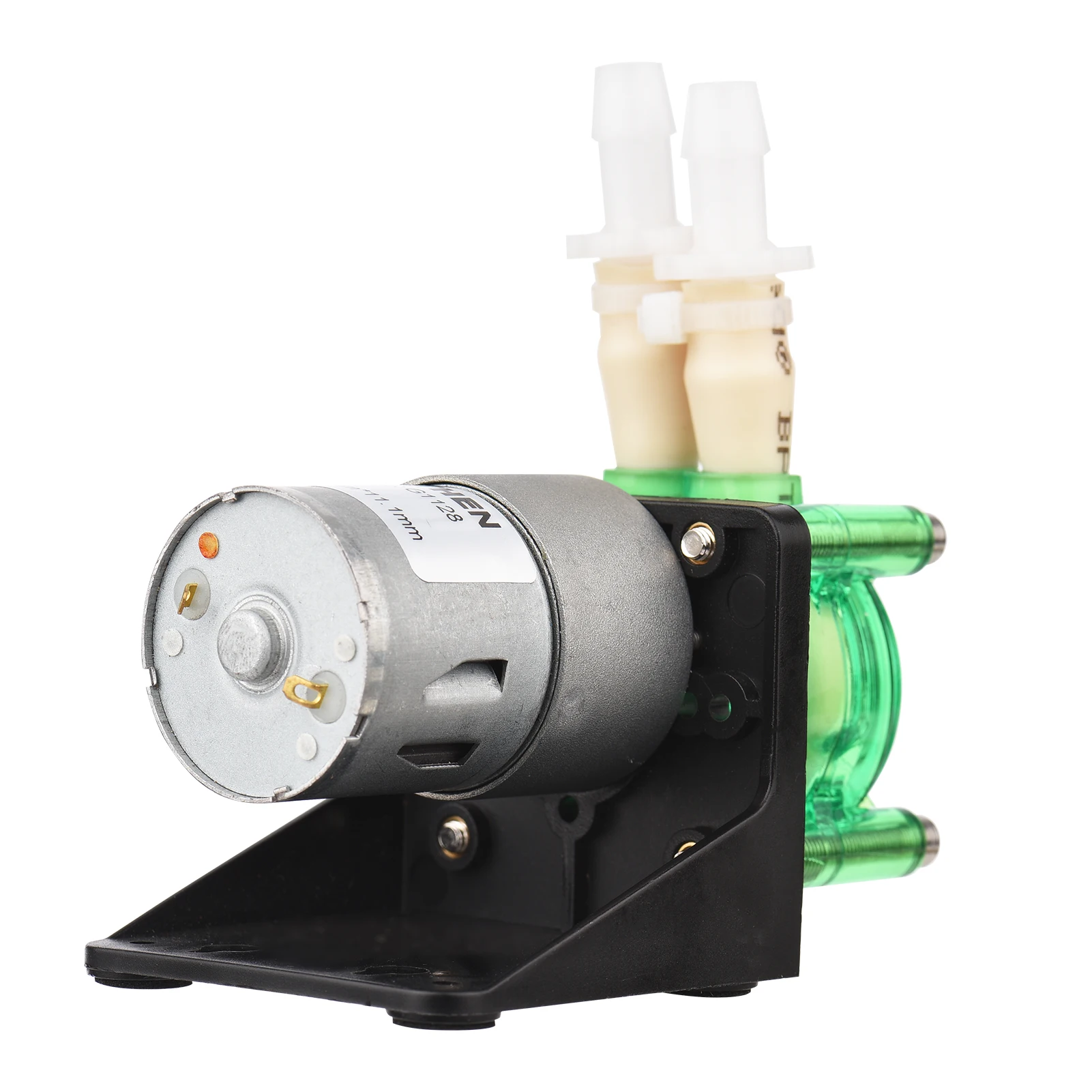 DC 12V Dosing Pump Peristaltic Pump Mini Water Liquid Pump Large Flowrate Peristaltic BPT Tube Self-Priming 700mL/min