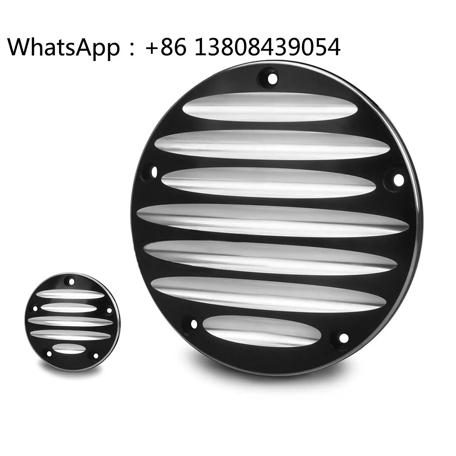 

Motorcycle Engine Guard 5 Holes Black CNC CUT Derby Cover for Harley Softail Fatboy 99-17 Timing Cover Touring Road king 06-15