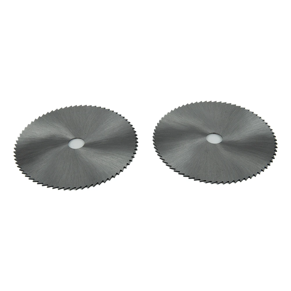 2pcs 3inch HSS Saw Blade 72T Circular Cutting Disc For Angle Grinder Cutting Polishing Wood Stone replacement tool Accessories