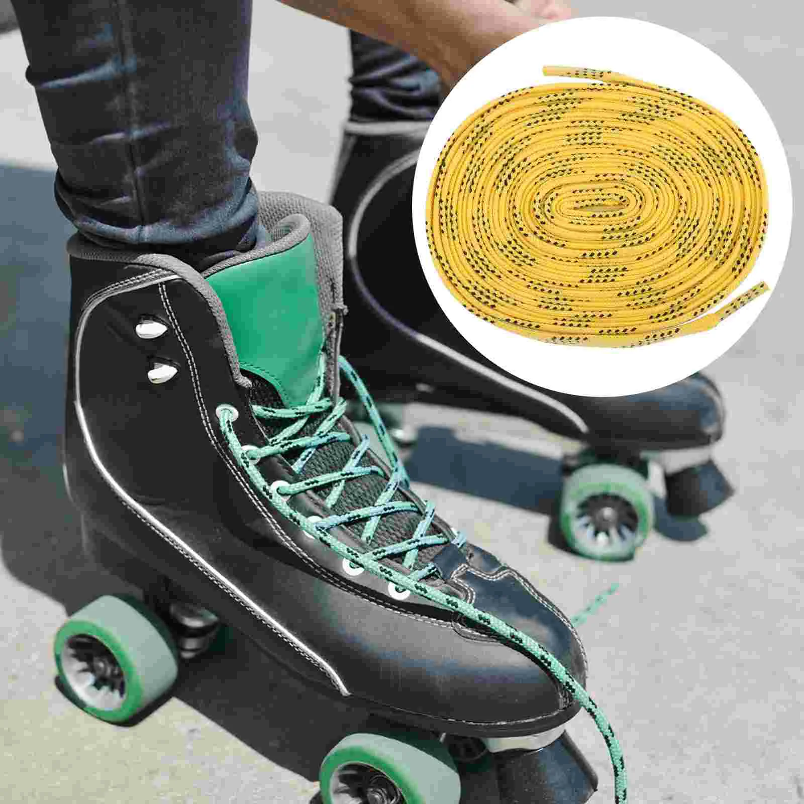 

Hockey Shoelaces Ice Shoes Skates Long Sports Wear-resistant Professional Anti-freezing