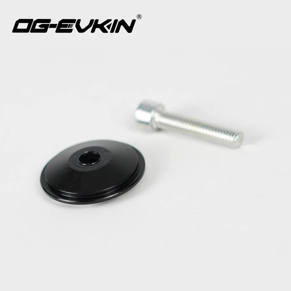 OG-EVKIN HC-002 Aluminum Alloy Headset Stem Top Cap For 1-1/8