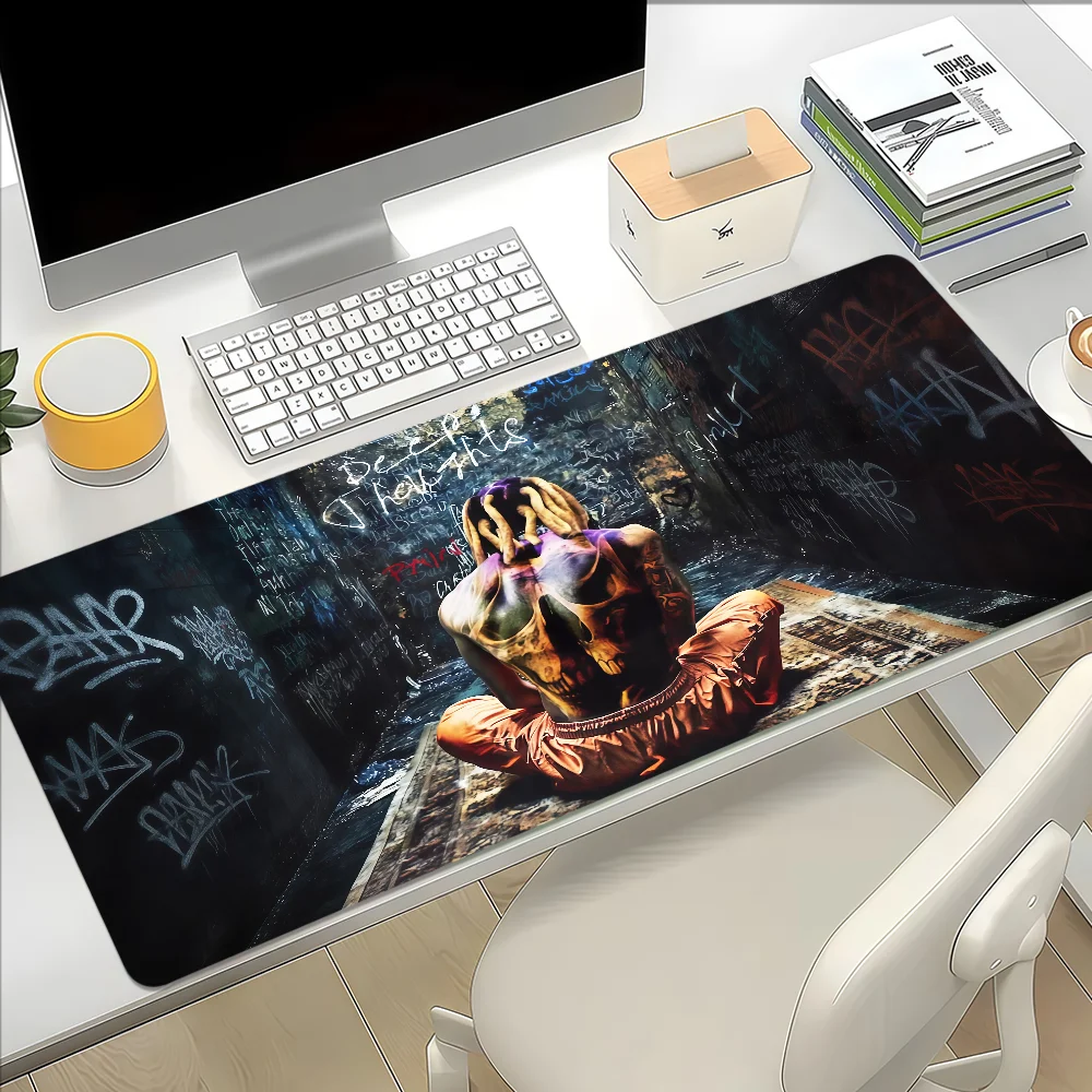 Singer Lil Durk Mouse Pad Large Non-slip Lockedge Desktop Computer Desk Mat Keyboard Writing MousePad Office Gamer Student