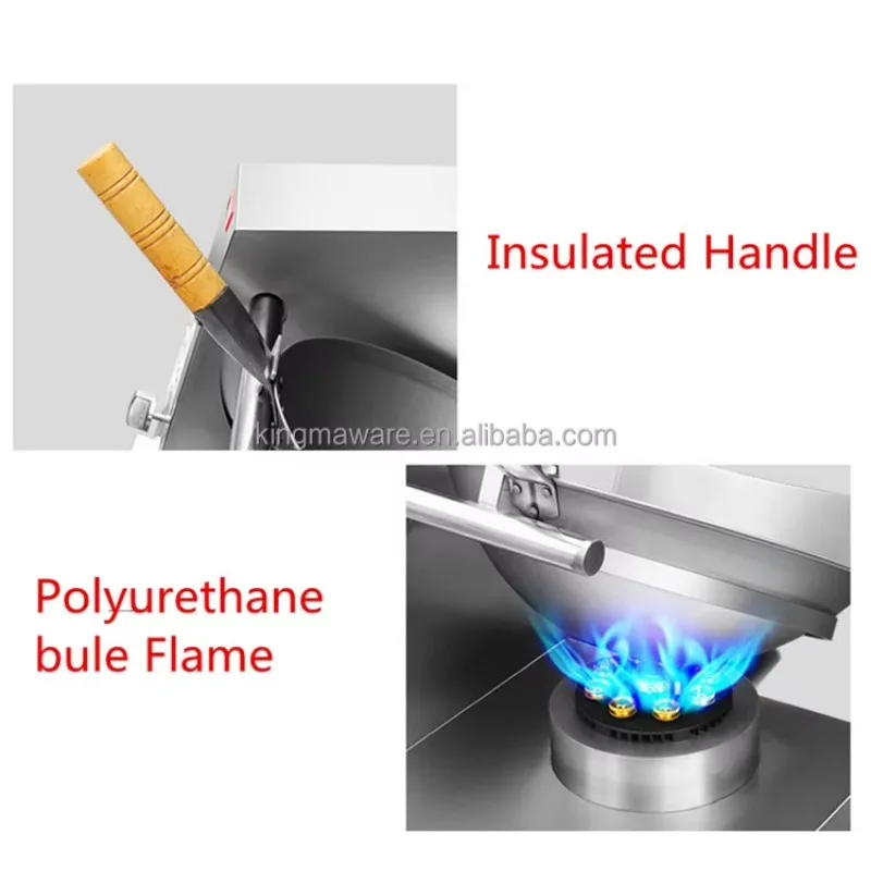 High Quality Fried Vegetable Chinese Food  Wok Machine/ Automatic Cooking Wok Pot Kitchen Robot Cooking Machine