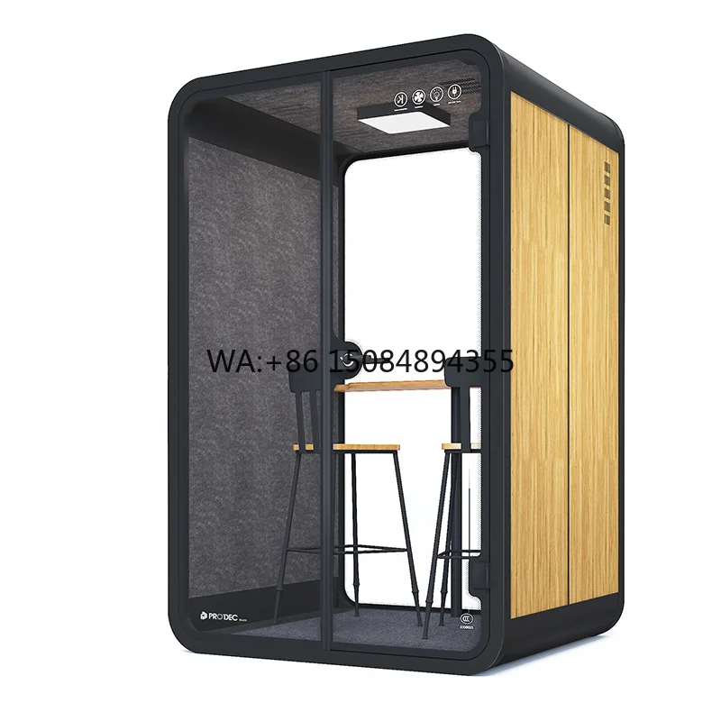 Prefabricated Noise Cancelling Media and Interpreters Soundproof Booth