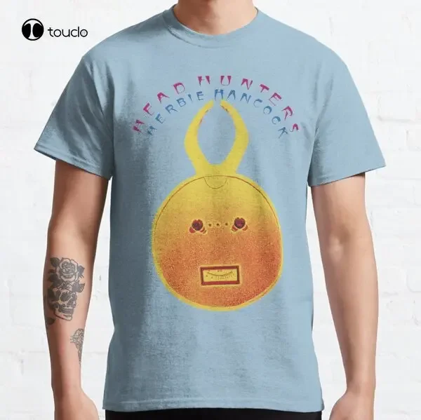 Herbie Hancock Head Hunters Classic T-Shirt Tee Shirt Custom Aldult Teen Unisex Digital Printing Fashion Funny New Xs-5Xl
