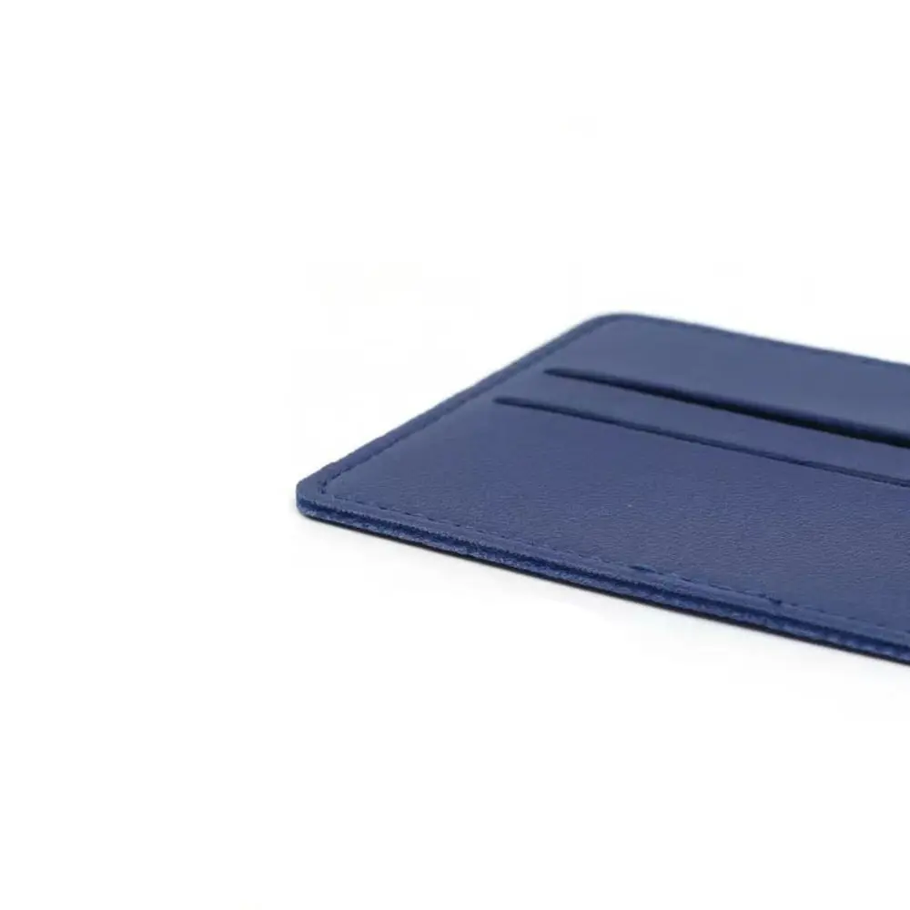 Fashion Ultra-thin ID Card Holders PU Leather Mini Card Package Wallet Case Women Men