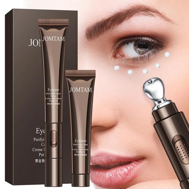 

Golden Caviar Electric Vibration Eye Cream Moisturizing&hydrating Fade fine lines Improves Black Circles Lifts Firms Eye Care