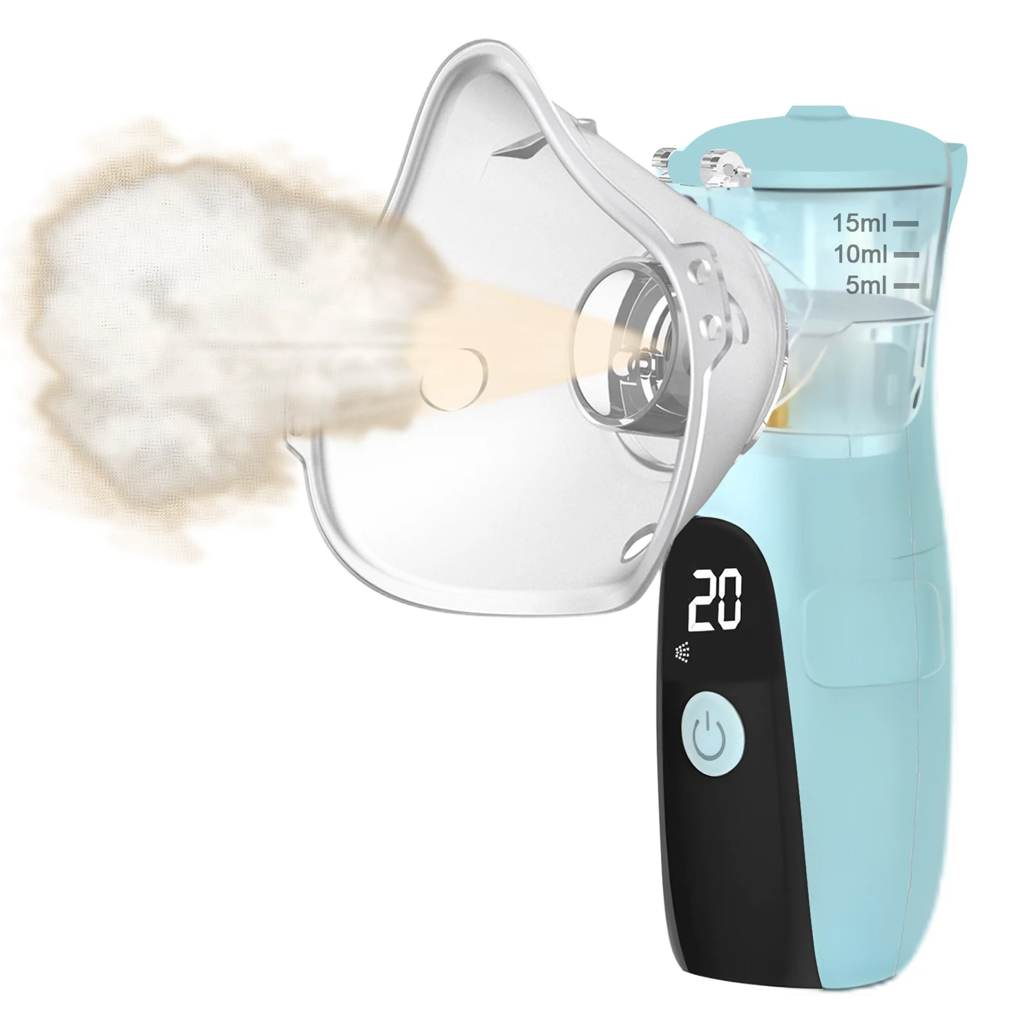 Mesh Vernevelaar Medische Stille Vernevelaar Hoest Compressor voor Kinderen Volwassenen Gemaskerde Astma Inhalator Draagbare Luchtbevochtiger