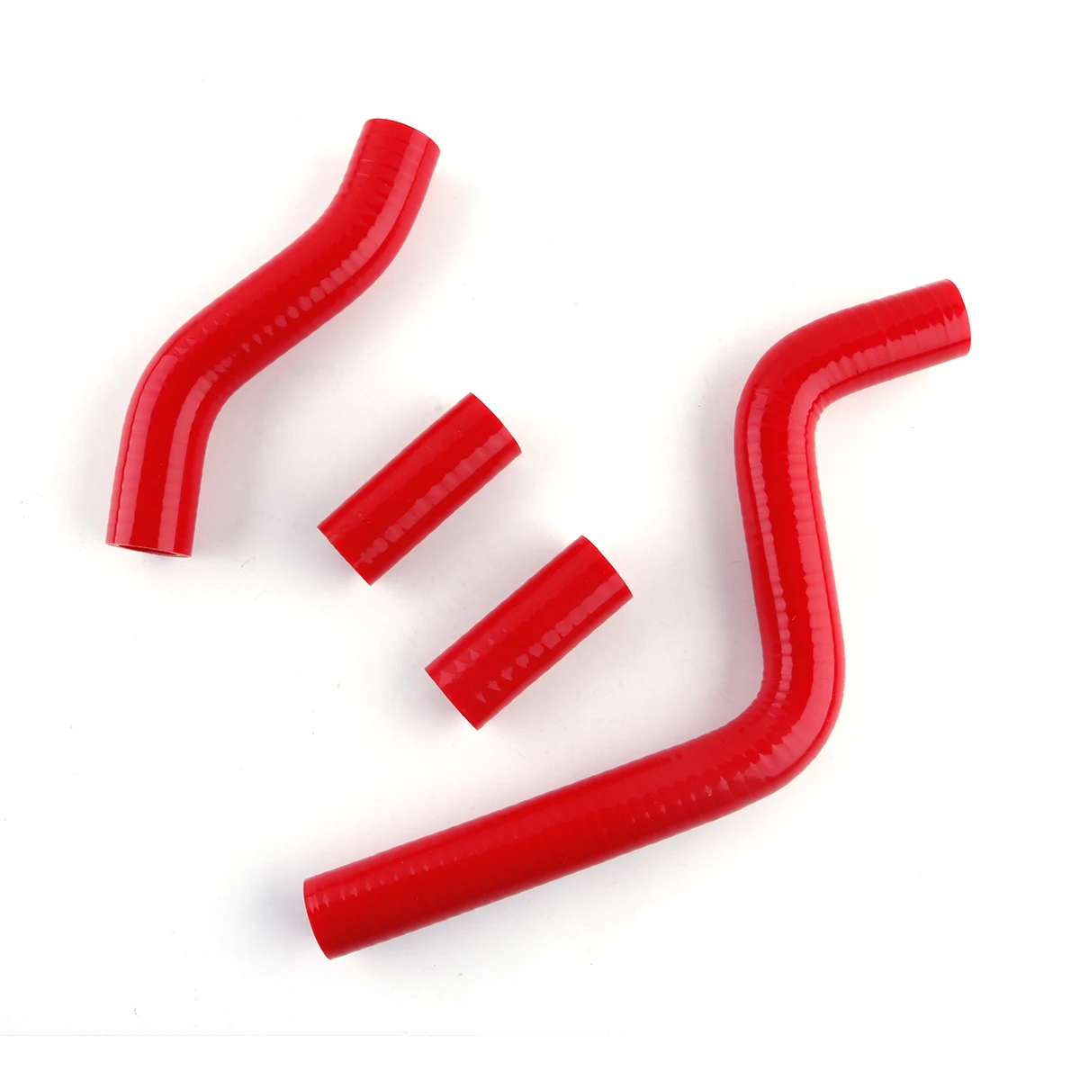 4PCS 3PLY For 1996-2001 YAMAHA YZ 250 YZ250 1997 1998 1999 Silicone Radiator Coolant Hose Pipe Piping Tube Tubing Duct Set Kit