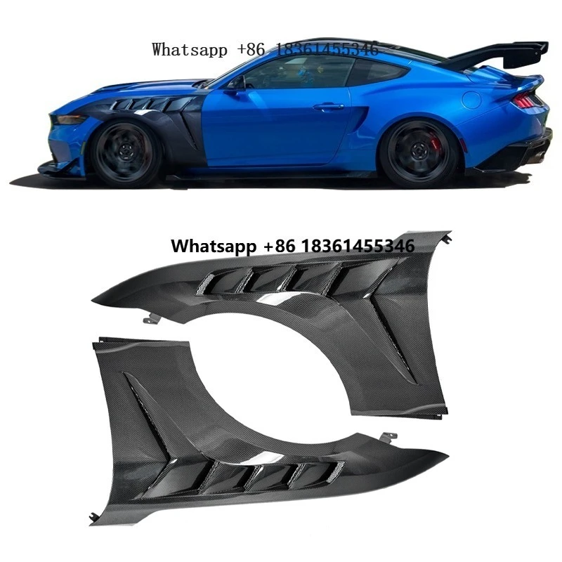 

Carbon Fiber Front Fender for 2024+ Vented Side Front Auto Parts