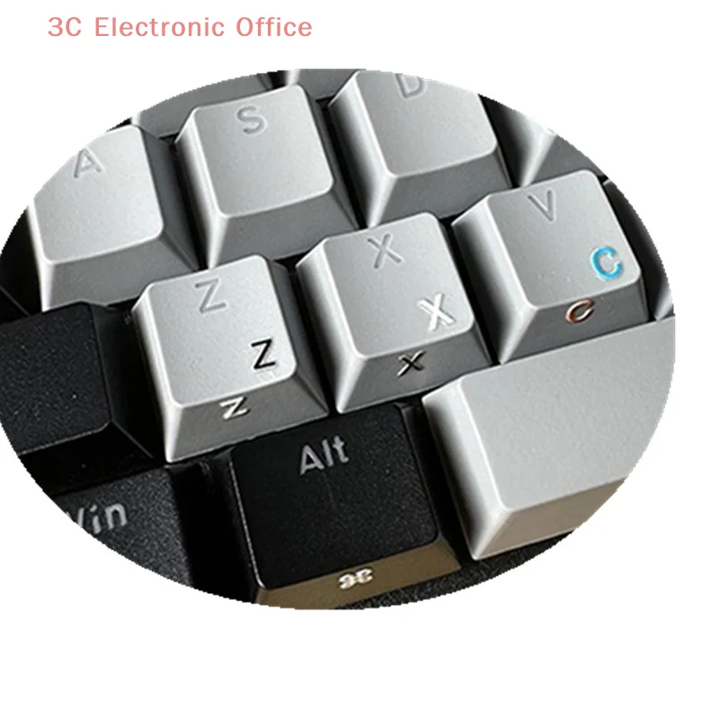 

Наклейка на клавиатуру немецкого языка, отрывная пленка с пинцетом, универсальная прозрачная этикетка для клавиш для настольного ноутбука, одна пленка