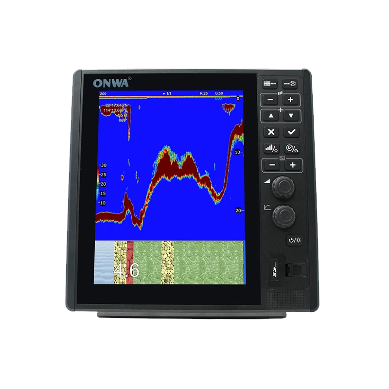 ONWA KFish-12 12'' LCD Display Color Digital Powered by 1kW or 2kW Transceiver