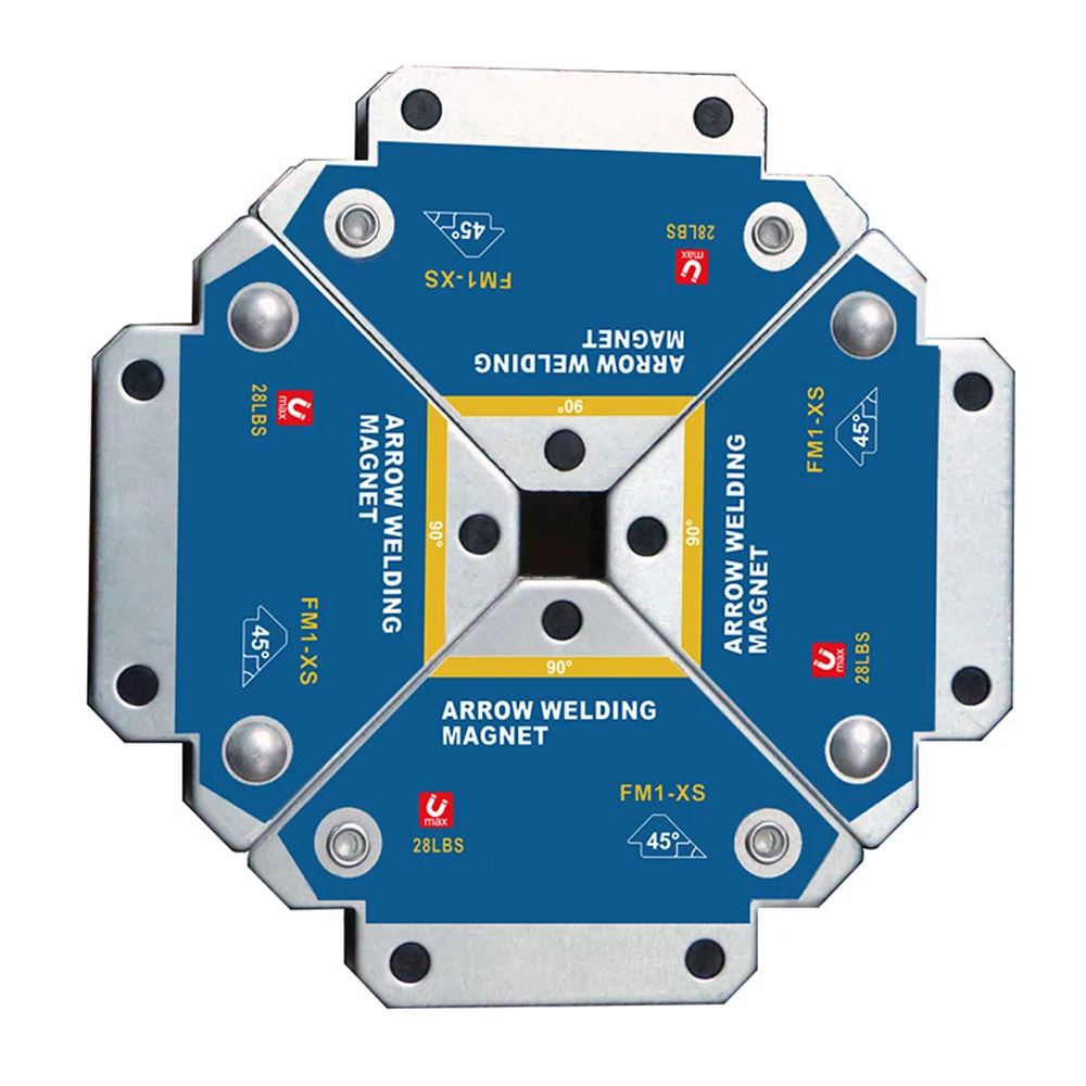 Hot 12.5KG supporti per saldatura magnetica saldatura ad angolo magnete a freccia posizionatore per saldatura posizionatore per Ferrite strumenti di