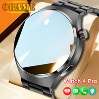 2025 New WATCH4 Pro Luxury Men Smart Watch 360*360 HD Screen SmartWatch Heart rate Bluetooth call IP 68 Waterproof Smartwatch