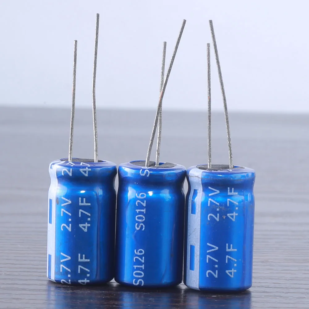 

6pcs 2.7V 4.7F KAMCAP Farad Super Capacitor Ultra Capacitor