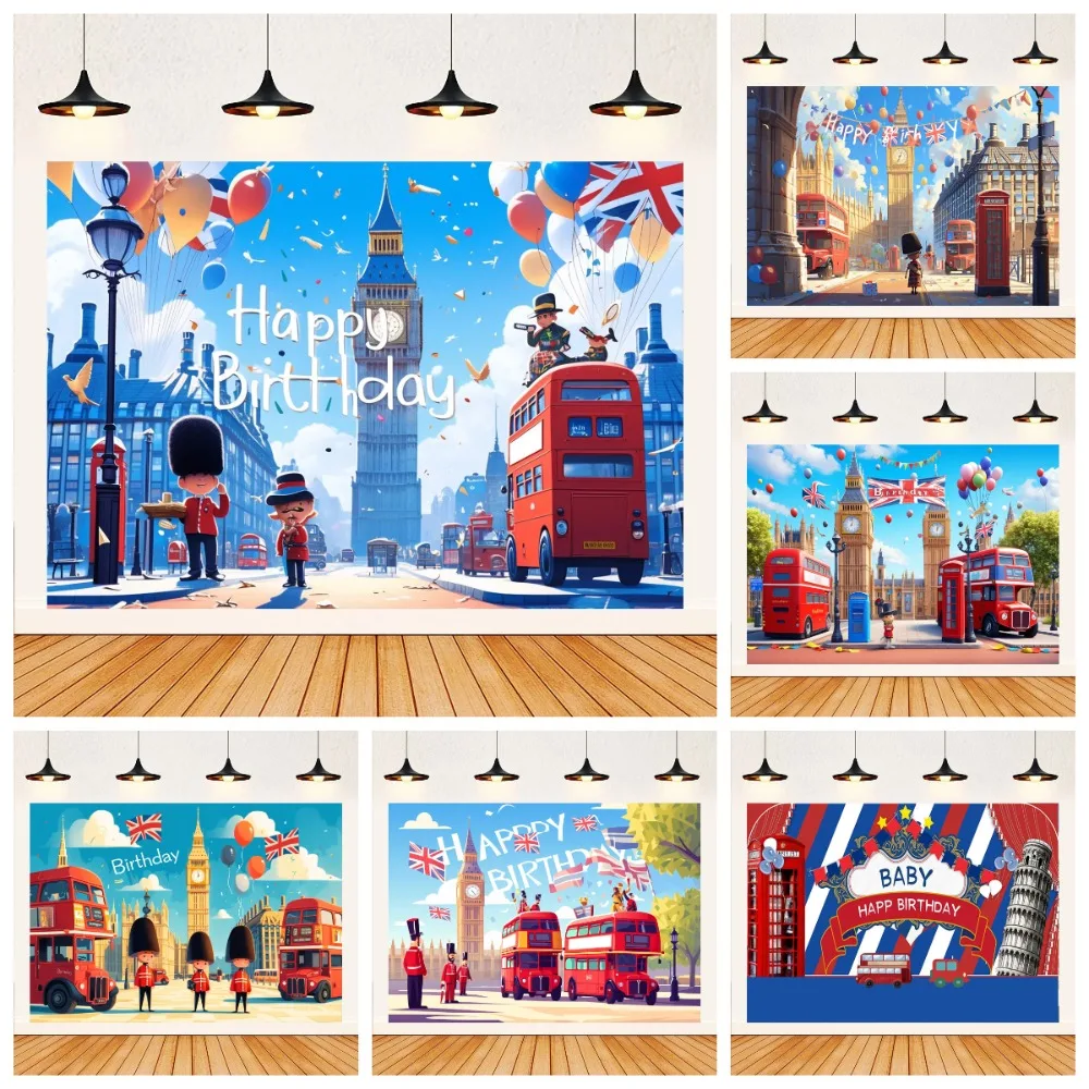 Cartoon London Bus …