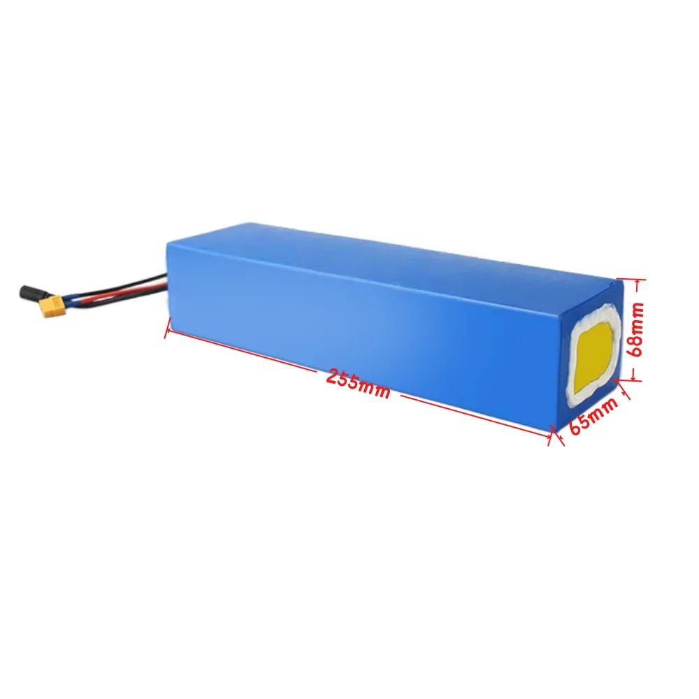 

14S3P 52V 10Ah Electric Scooter Lithium Battery 18650 Battery Pack Built-in BMS for 0-1000W Electric Motorcycle Scooter Battery