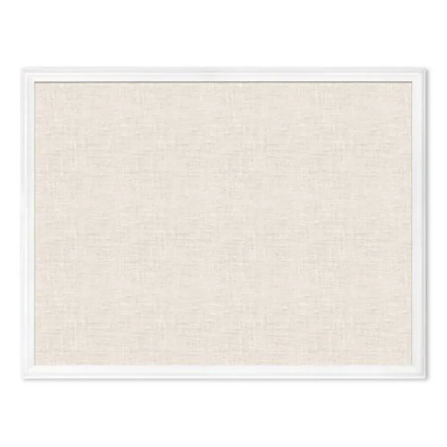 

Доска для заметок в стиле фермерского дома, 40 x 30 дюймов, белая, с деревянной рамкой, промышленного класса, поверхность для крепления.