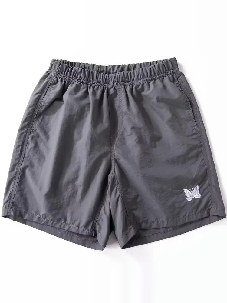 

Mat Sle Qui Dry Ice Silk orts Spor Повседневные брюки с пятью точками Одежда для улицы Летний тренд Молодежные прямые Le...