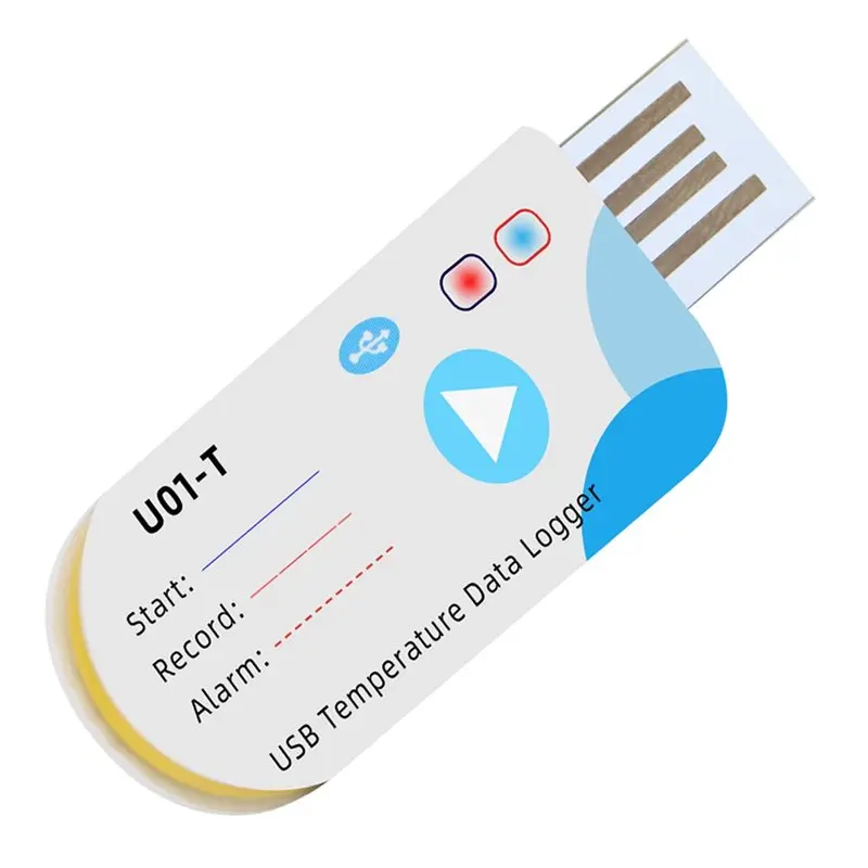AB42-For Freshs Food Shipping Report Downloadable Logger USB Temperature Data Logger