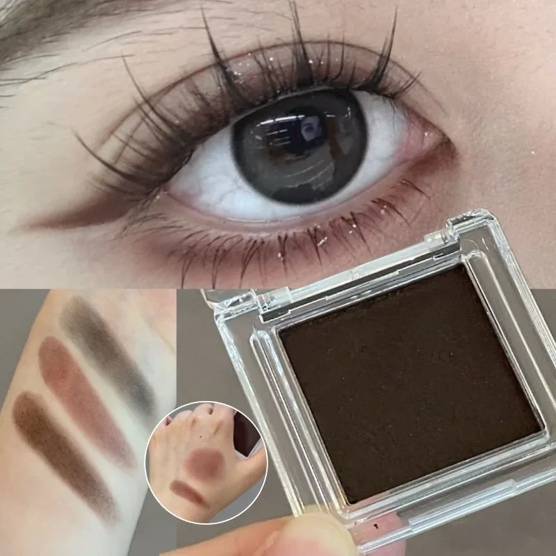2-in-1 Kartoffel-Mud Lidschatten Eyeliner Cremige Smoky Langanhaltende Augen-Make-up-Palette Tiefer Lidschatten Eyeliner für untere Augenpartie Kosmetik