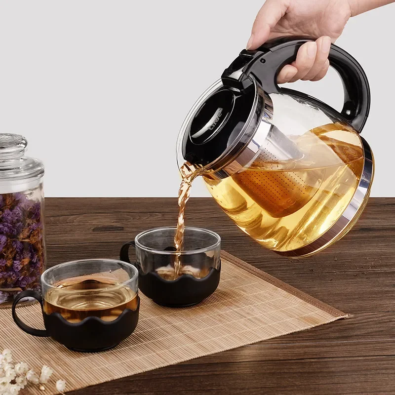 

coffee maker part household glass drip Coffee machine accessories 1.2L hand hold cafe pot coffee glass tea pot