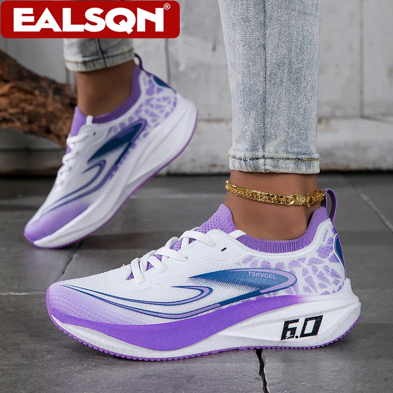 Running Shoes Men's Outdoor Trainer Jogging Sneakers Non-Slip Lightweight Comfort Woman Breathable Cushioning Athletic Footwear - view 5