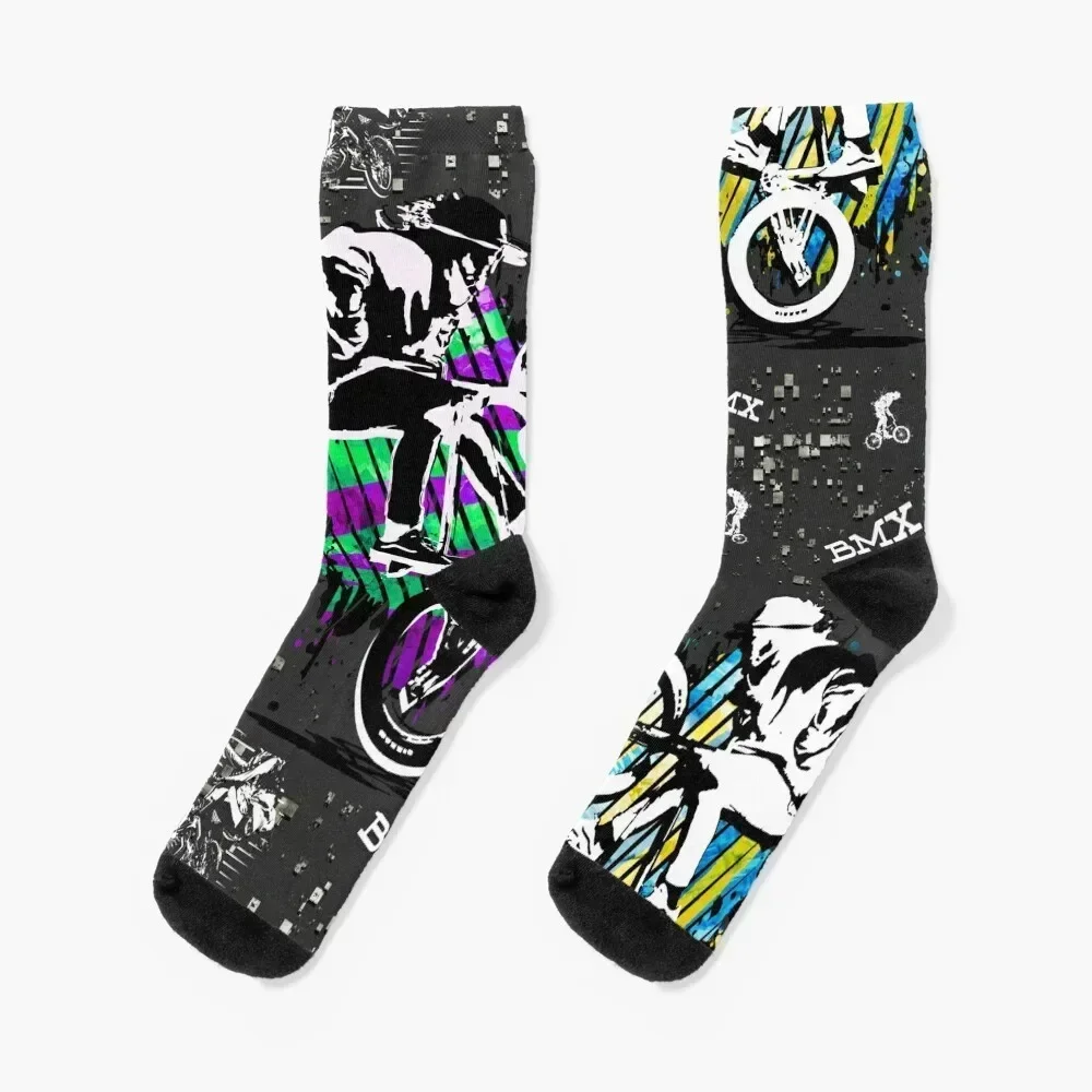 Bmx Apparel | Bmx Freestyle Socks christmas gift Lots Socks For Girls Men's