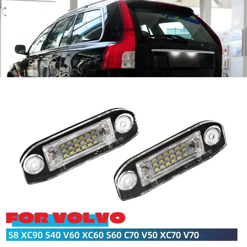 

Car LED Number License Plate Light For Volvo S80 XC90 S40 V60 XC60 S60 C70 V50 XC70 V70