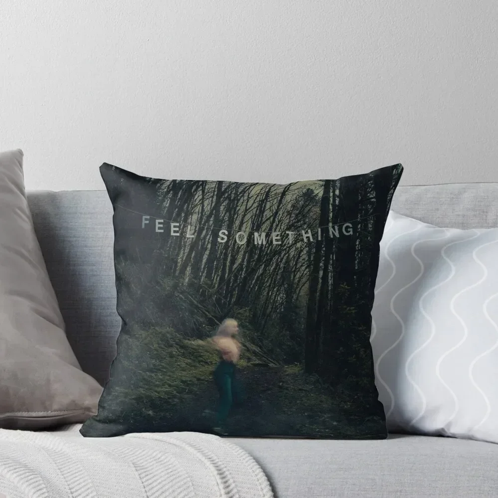 Movements - Feel Something Throw Pillow Christmas Pillows Cushions Cover pillow