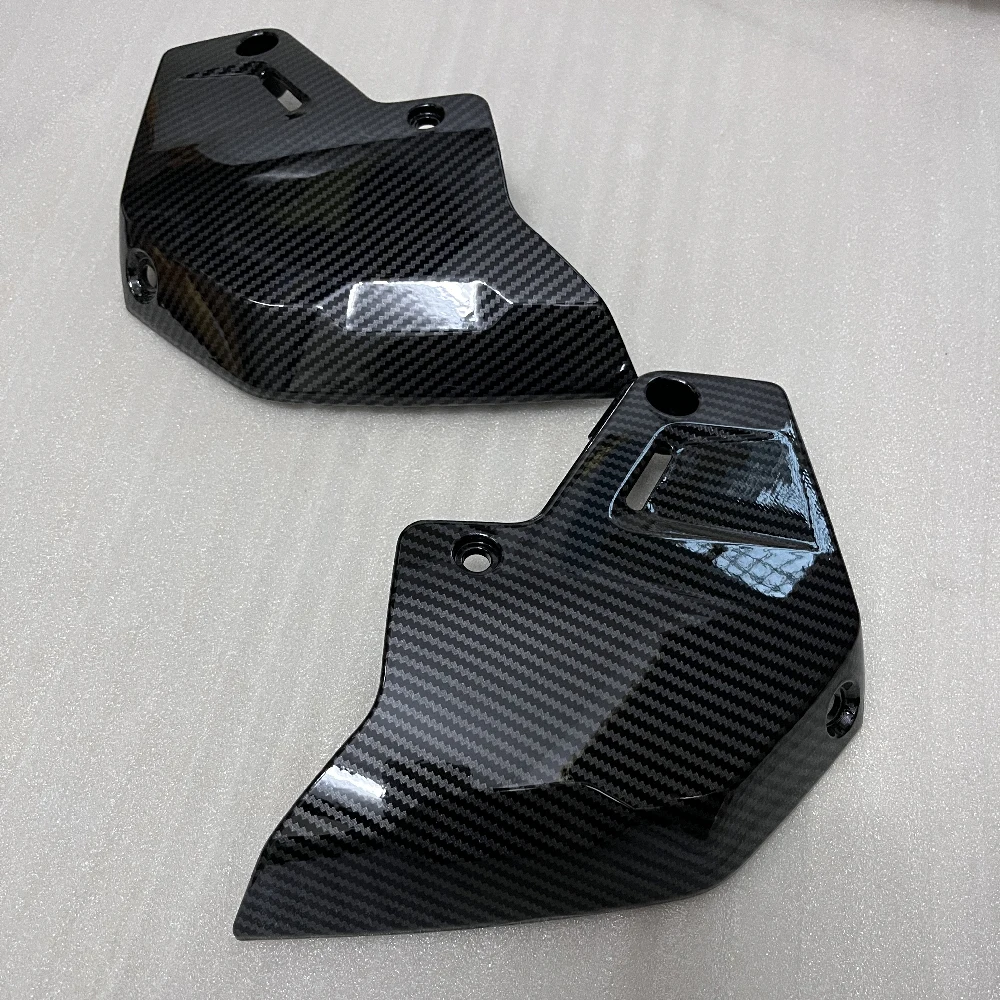 FOR CF 675SR-R 675SRR 675SS Original Parts Front Caliper Left and Right Vent Hood Carbon Fiber texture  Vent Hood