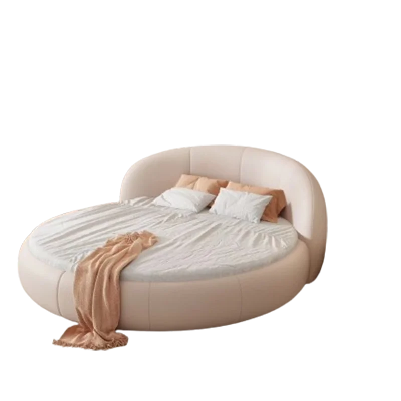 

Italian Modern Double Bed Luxury High End Sleeping Home Double Bed Home King Floor Design Cama Matrimonio Bedroom Furniture