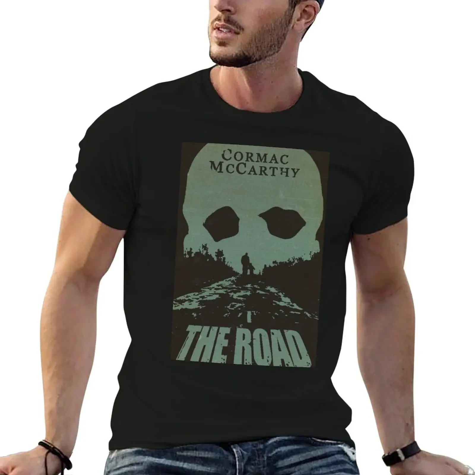 The Road - Cormac McCarthy T-Shirt sublime vintage anime shirt vintage t shirts summer top funny t shirts for men