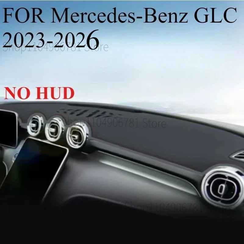 

Автомобильный коврик для приборной панели, коврик для приборной панели, солнцезащитный козырек, чехол для приборной панели, аксессуары для ковров для Mercedes-Benz GLC 2023-2026