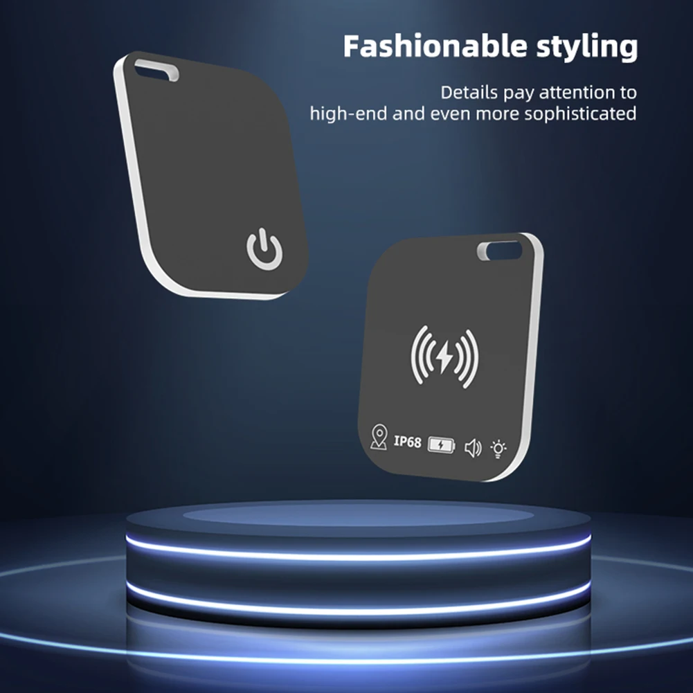 

Wireless Charging Wallet Tracker Card Works for Apple Find My Ultra Thin Tracker Wallet Anti-loss Card Keys Suitcase Bag Locator