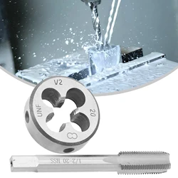 1/2-20 UNF Tap Durable Right Hand Thread HSS Tap & Die Set 1/2 20 UNF Ideal For Muzzle Or Muzzle Device Internal Threads