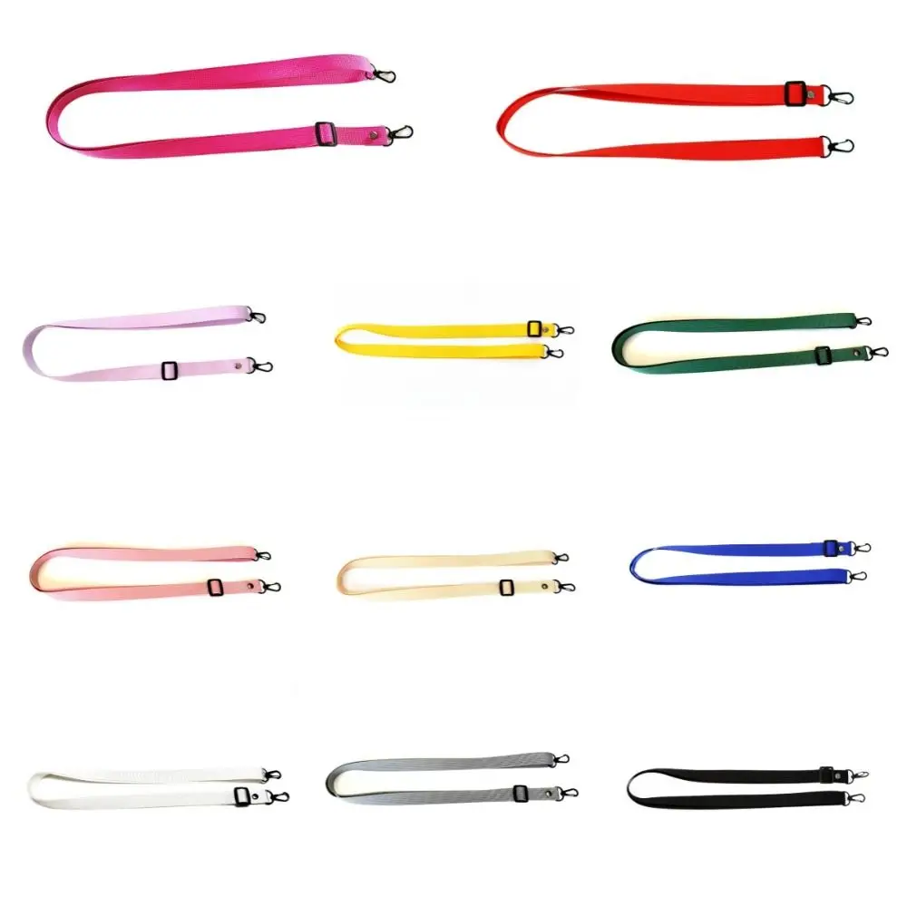 Crossbody Replacement Shoulder Strap Dacron Thin Adjustable Belt Hanging Rope Colorful Camera Strap Long Bag Belt