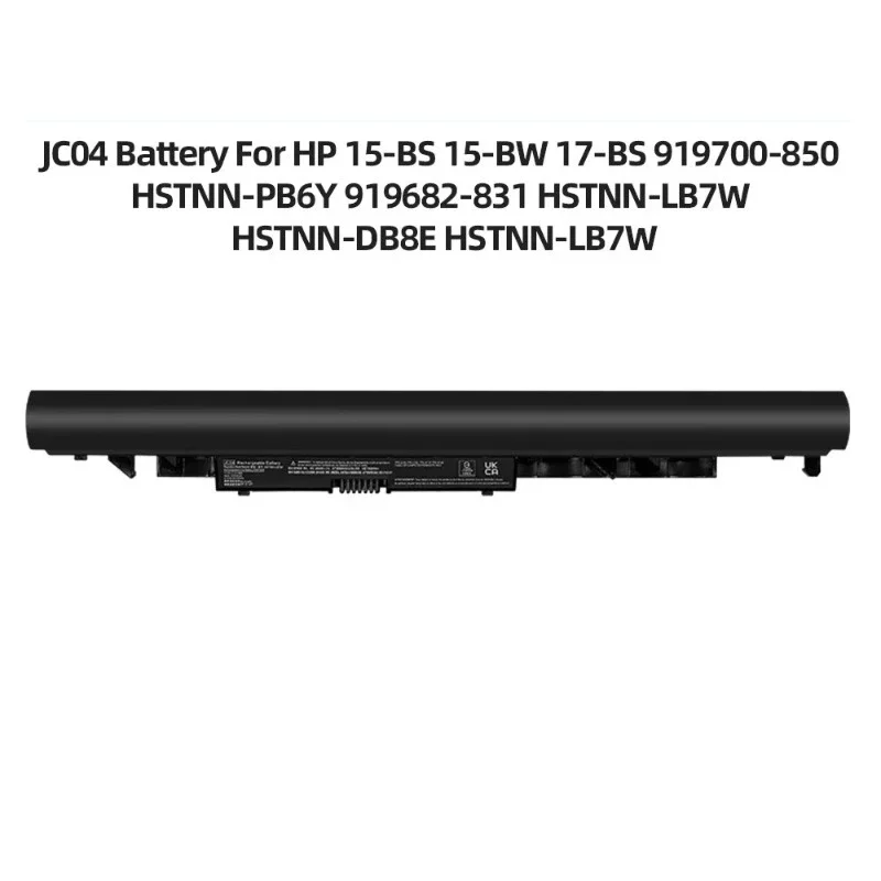 

VBCX JC03 JC04 Battery For HP 15-BS 15-BW 17-BS 919700-850 HSTNN-PB6Y 919682-831 HSTNN-LB7W HSTNN-DB8E HSTNN-LB7W